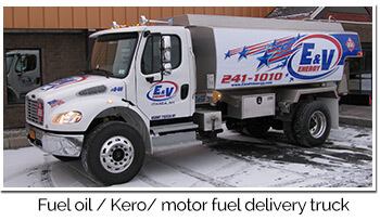 E & V Energy Fuel Delivery Truck