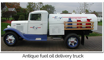 Antique Fuel Delivery Truck
